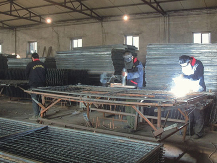 護欄網車(chē)間(jiān)，基坑護欄車(chē)間(jiān)，電(diàn)焊網車(chē)間(jiān)